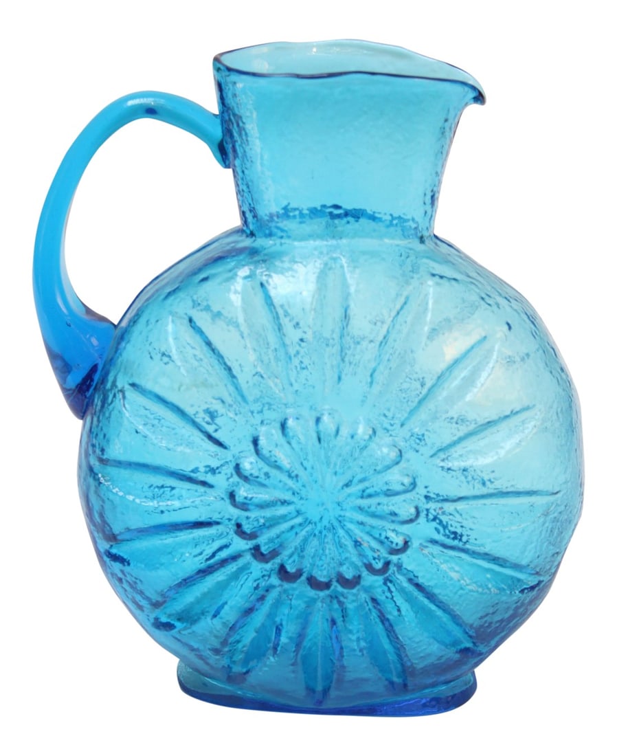 Stelvia Blue Blown-Glass Pitcher (1 of 9)