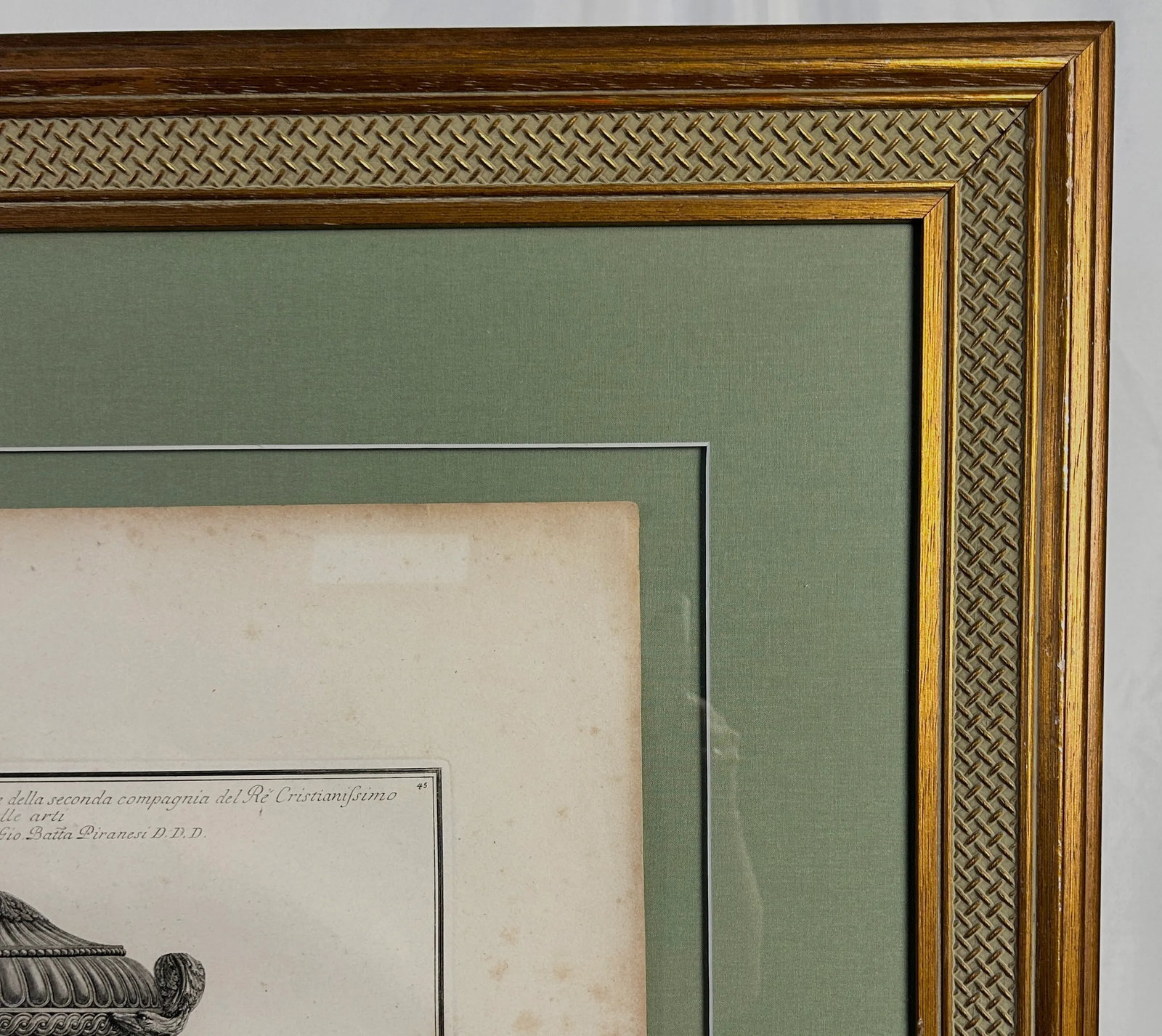 Framed Etching of Vases by Giovanni Piranesi - 2