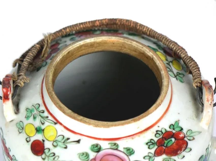 Antique Chinese Porcelain Teapot - 6