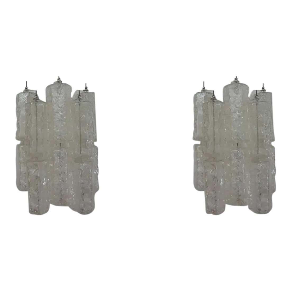 Pair of Murano Glass Sconces by Toni Zuccheri for Venini (1 of 10)