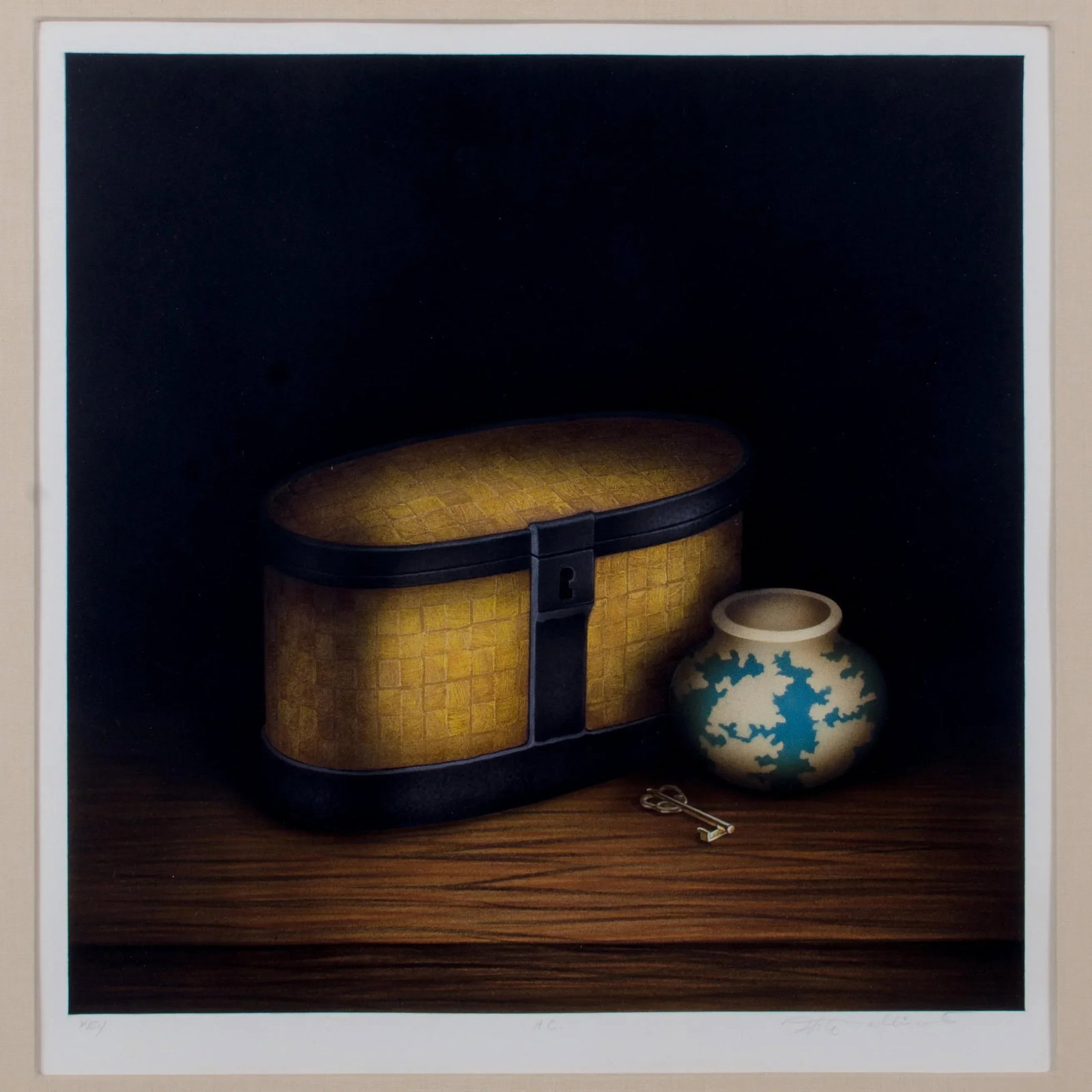 Hike Mallicote - "Bowl" & "Key" Pochoir Prints - 3