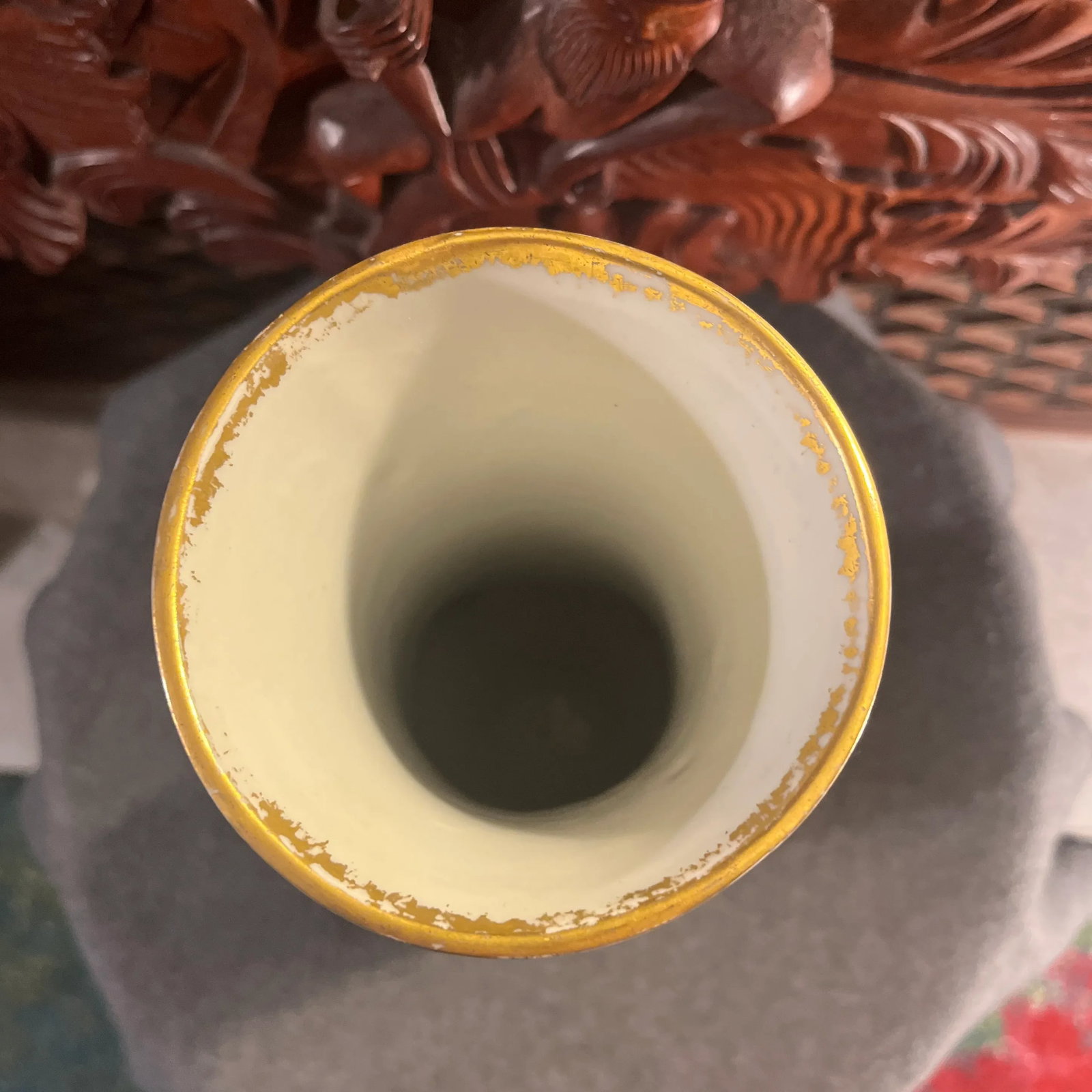 Early 20th Century Hand Painted German Bavaria Vase With Artist Signature - 6