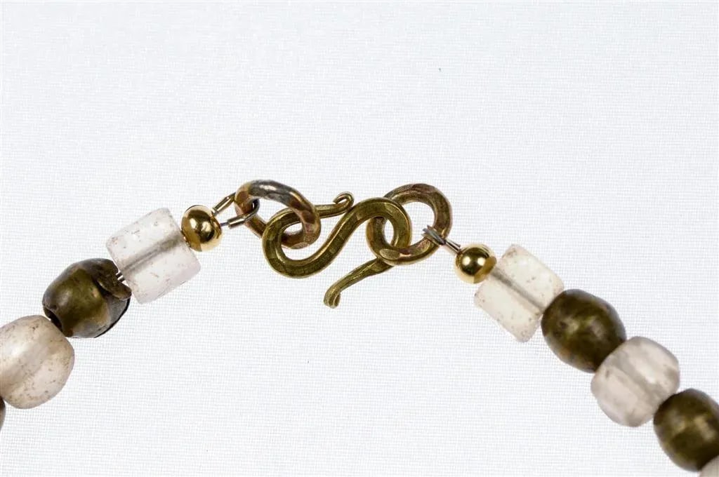 Early 20th Century African Trade Beads Necklace - 7