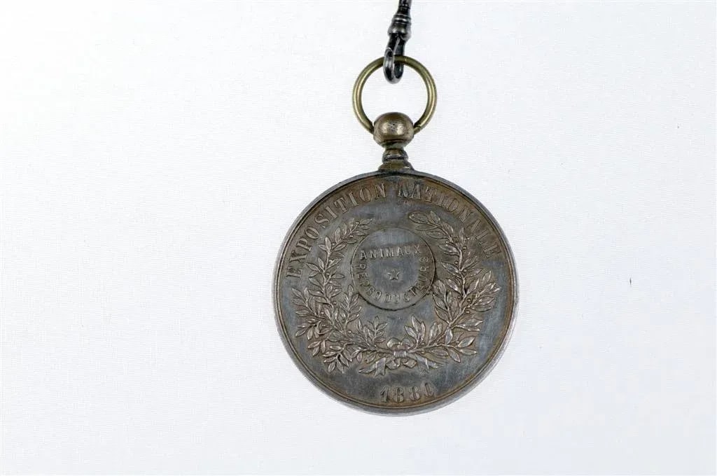 Late 19th Century Cultured Pearl and Medal Necklace - 5