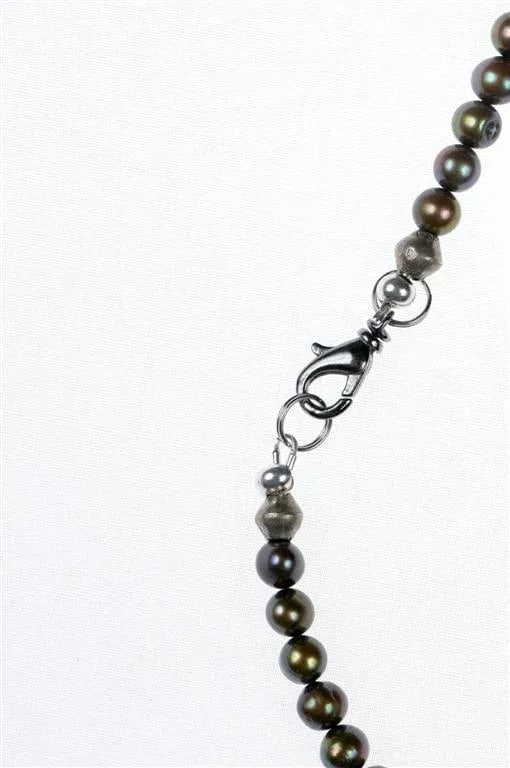 Late 19th Century Cultured Pearl and Medal Necklace - 8