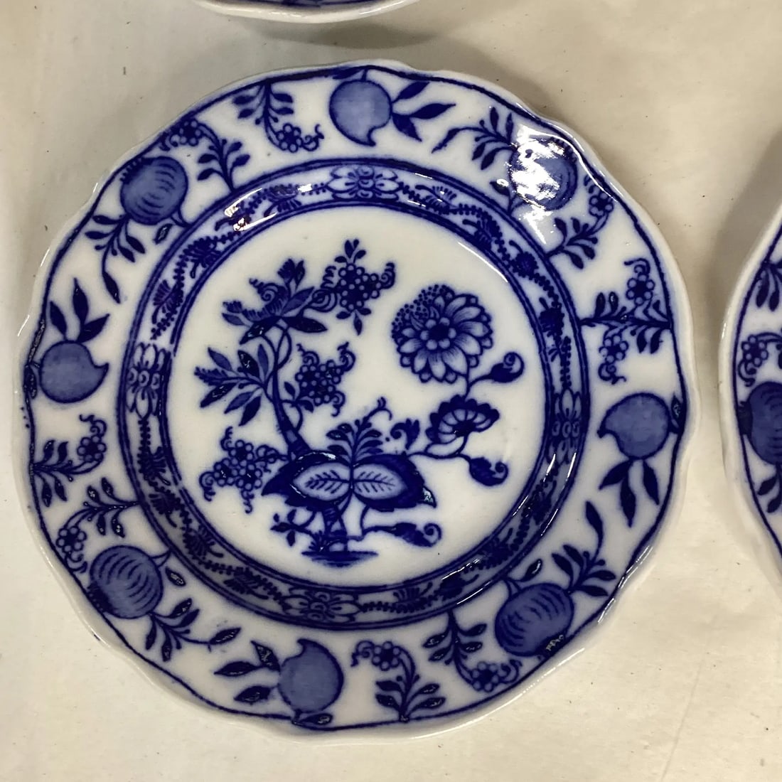 Early 20th Century Meissen Blue Onion Side Dishes - Set of 6 - 3