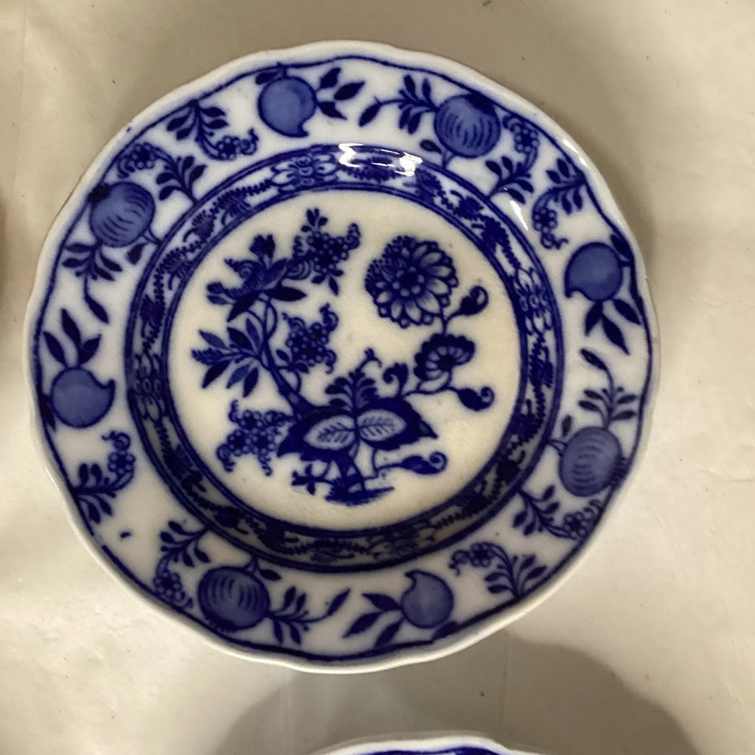 Early 20th Century Meissen Blue Onion Side Dishes - Set of 6 - 6