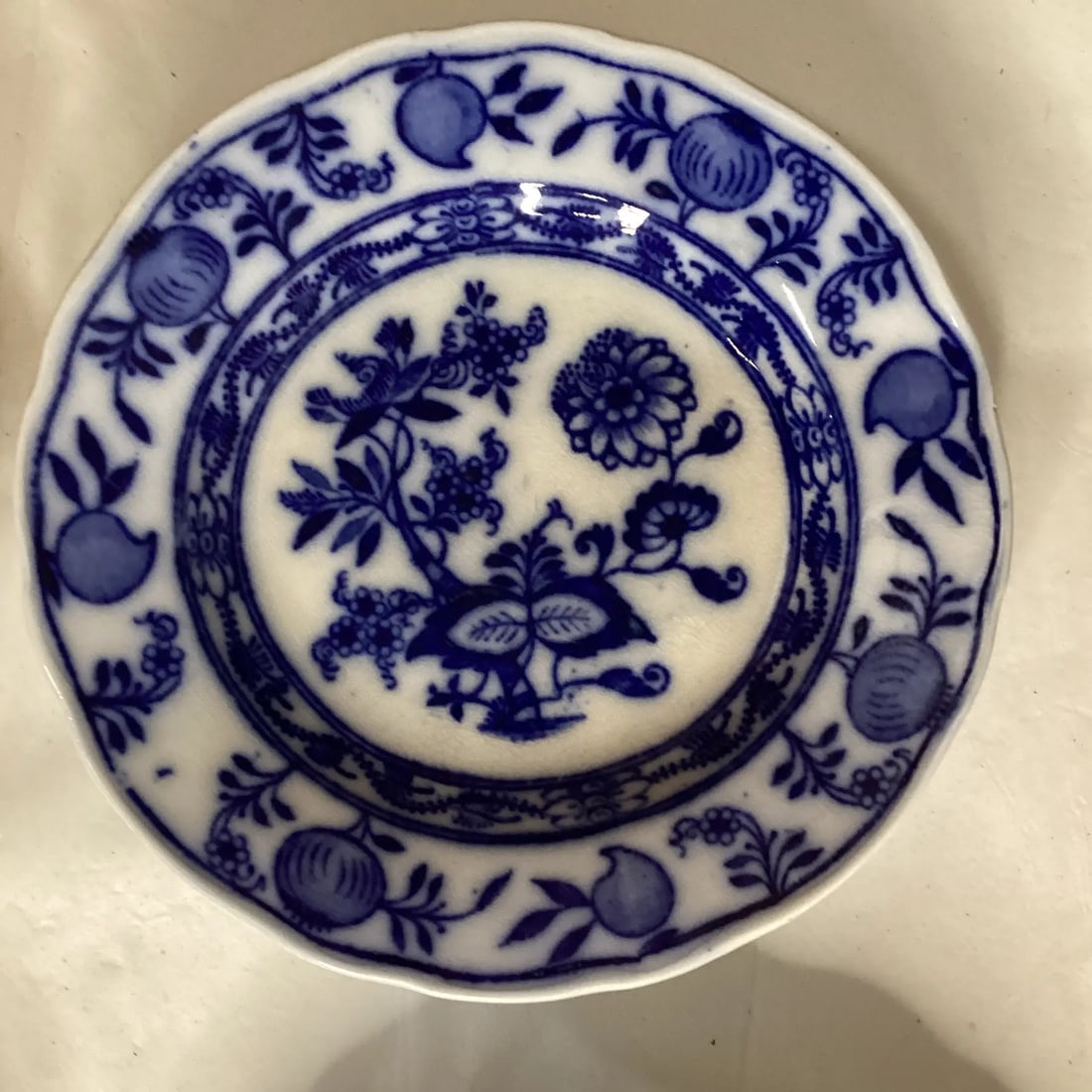 Early 20th Century Meissen Blue Onion Side Dishes - Set of 6 - 9