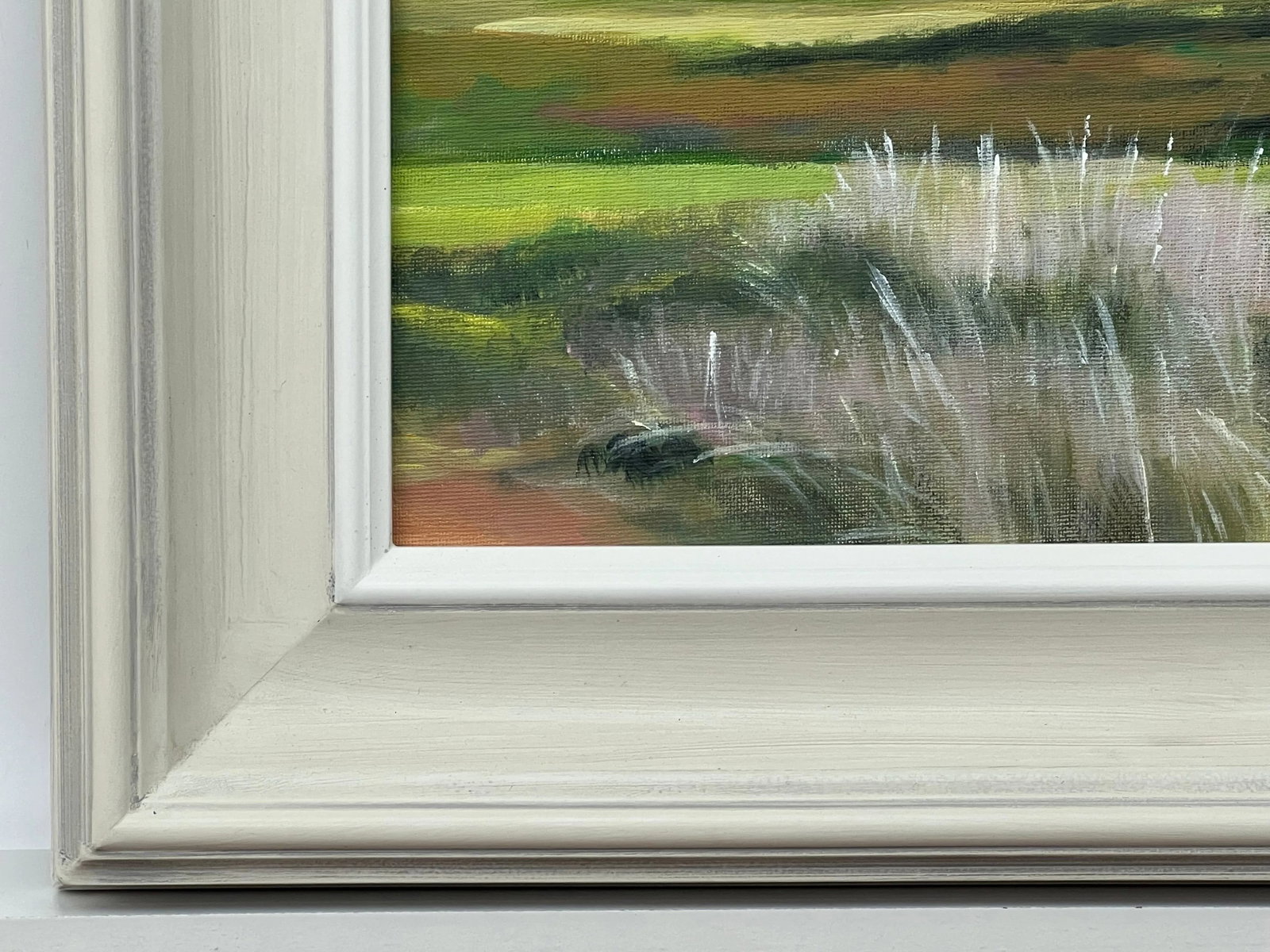 Sunset at Brora Golf Course in the Scottish Highlands by Contemporary Artist, 2024, Framed - 12