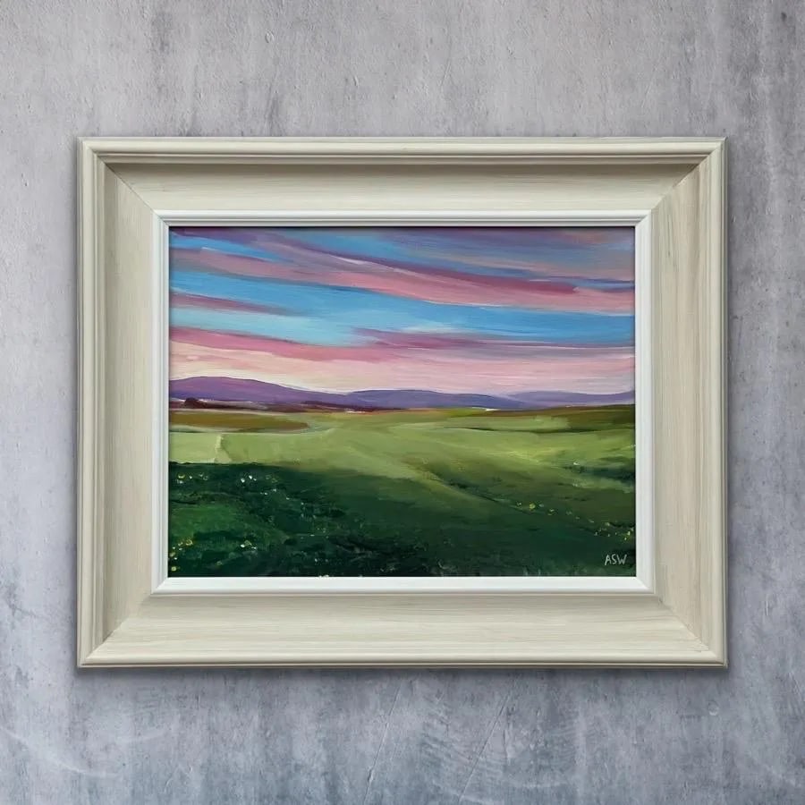 Sunset at Brora Golf Course in the Scottish Highlands by Contemporary Artist, 2024 - 5