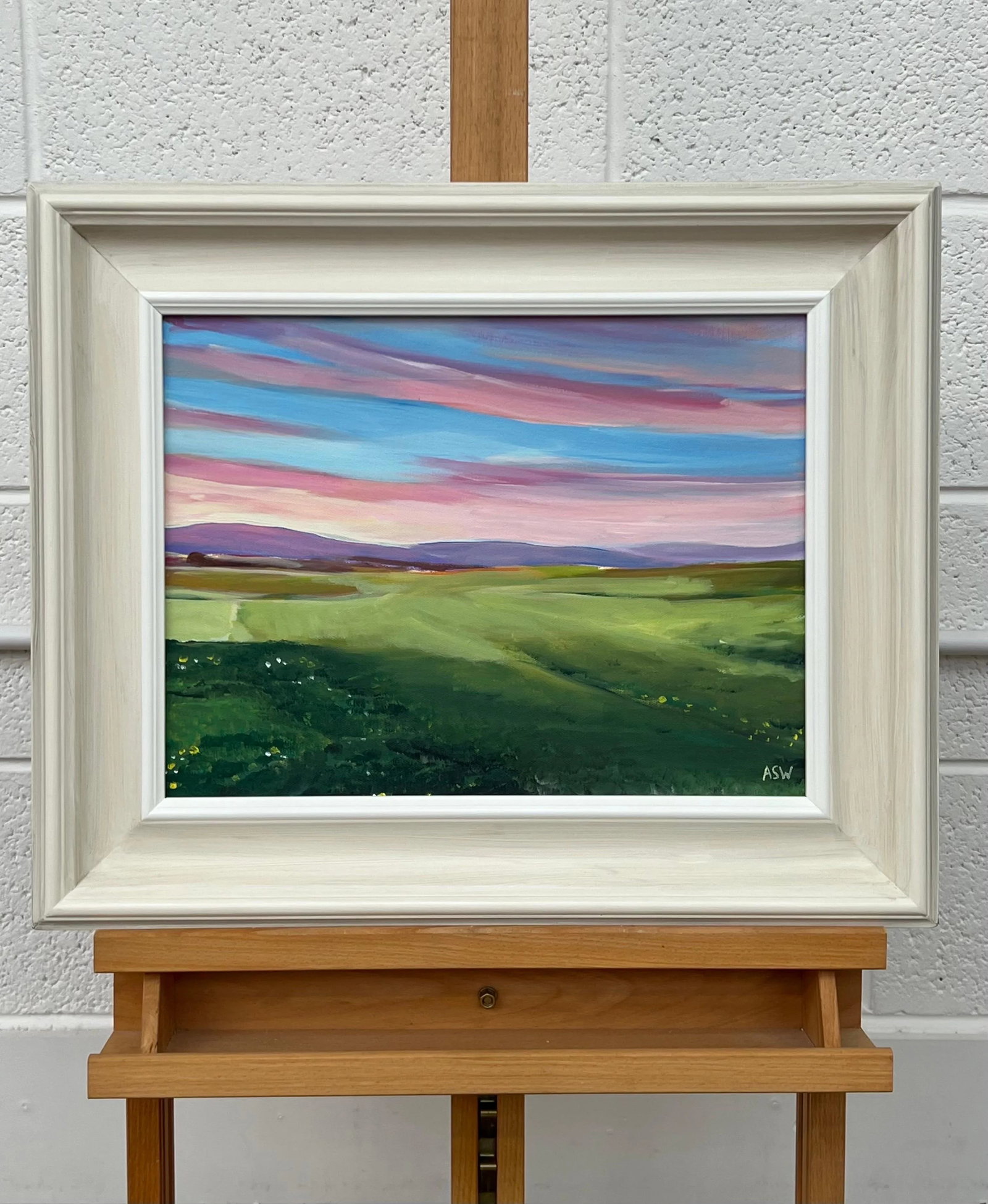 Sunset at Brora Golf Course in the Scottish Highlands by Contemporary Artist, 2024 - 8