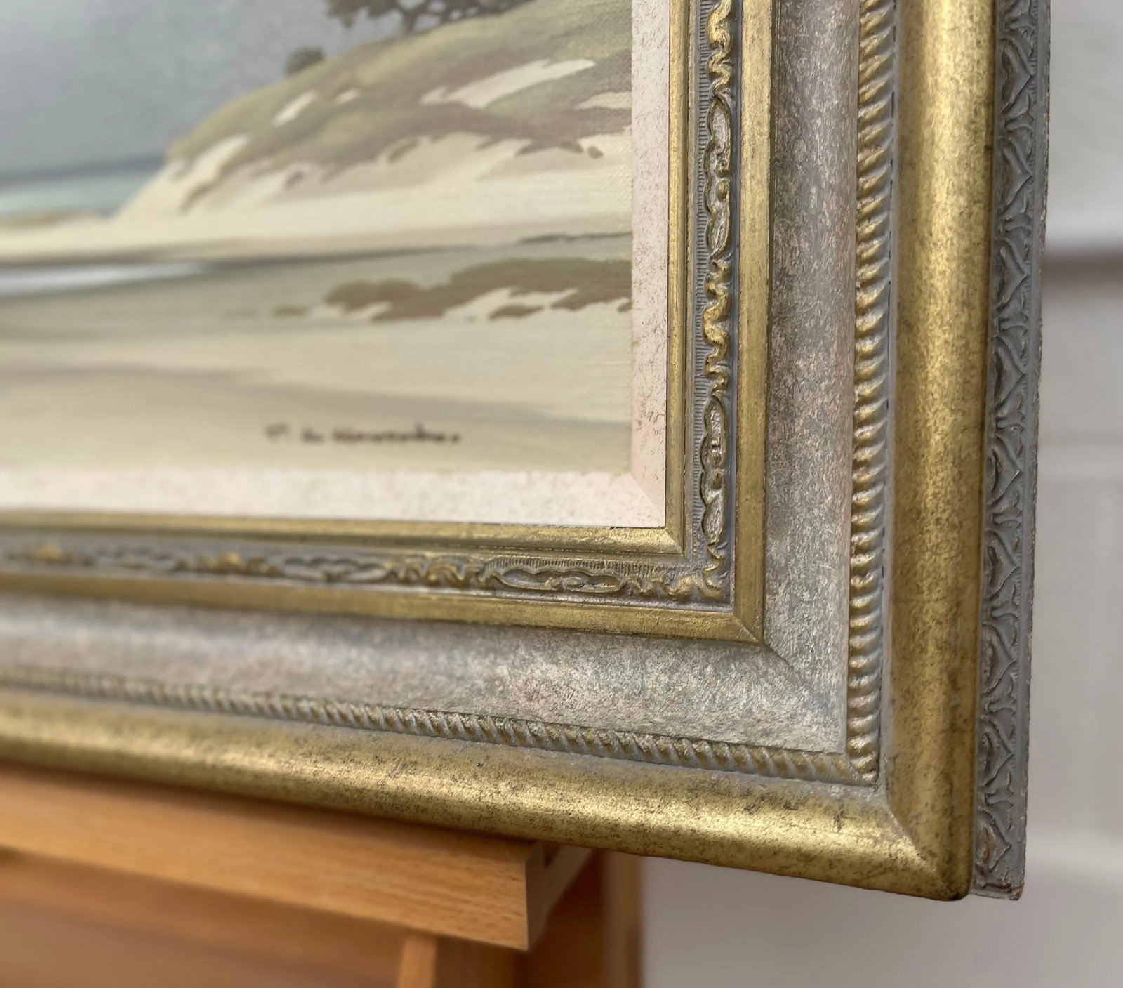 Pierre de Clausade, Coastal Seascape Landscape Painting with Boats by 20th Century French Artist, 19 - 4