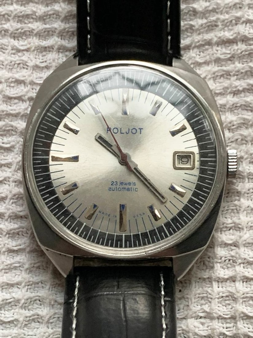 Poljot vintage men wrist watch / Russian antique unisex USSR watches (1 of 9)