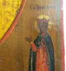 18th CENTURY RUSSIAN ICON of ST. NICHOLAS ANTIQUE MUSEUM QUALITY - 3