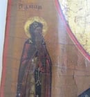 18th CENTURY RUSSIAN ICON of ST. NICHOLAS ANTIQUE MUSEUM QUALITY - 4