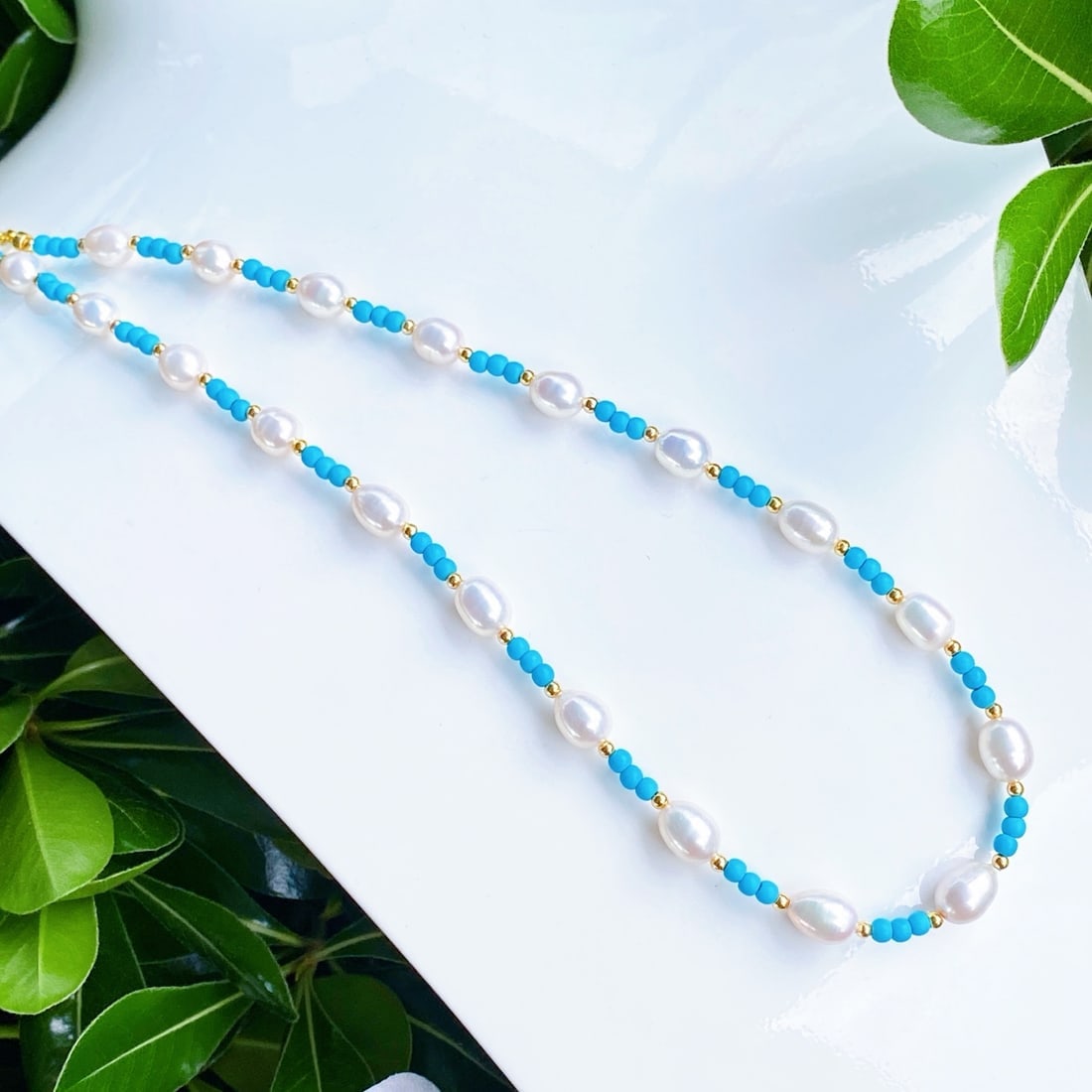 Natural Pearl Necklace - 4