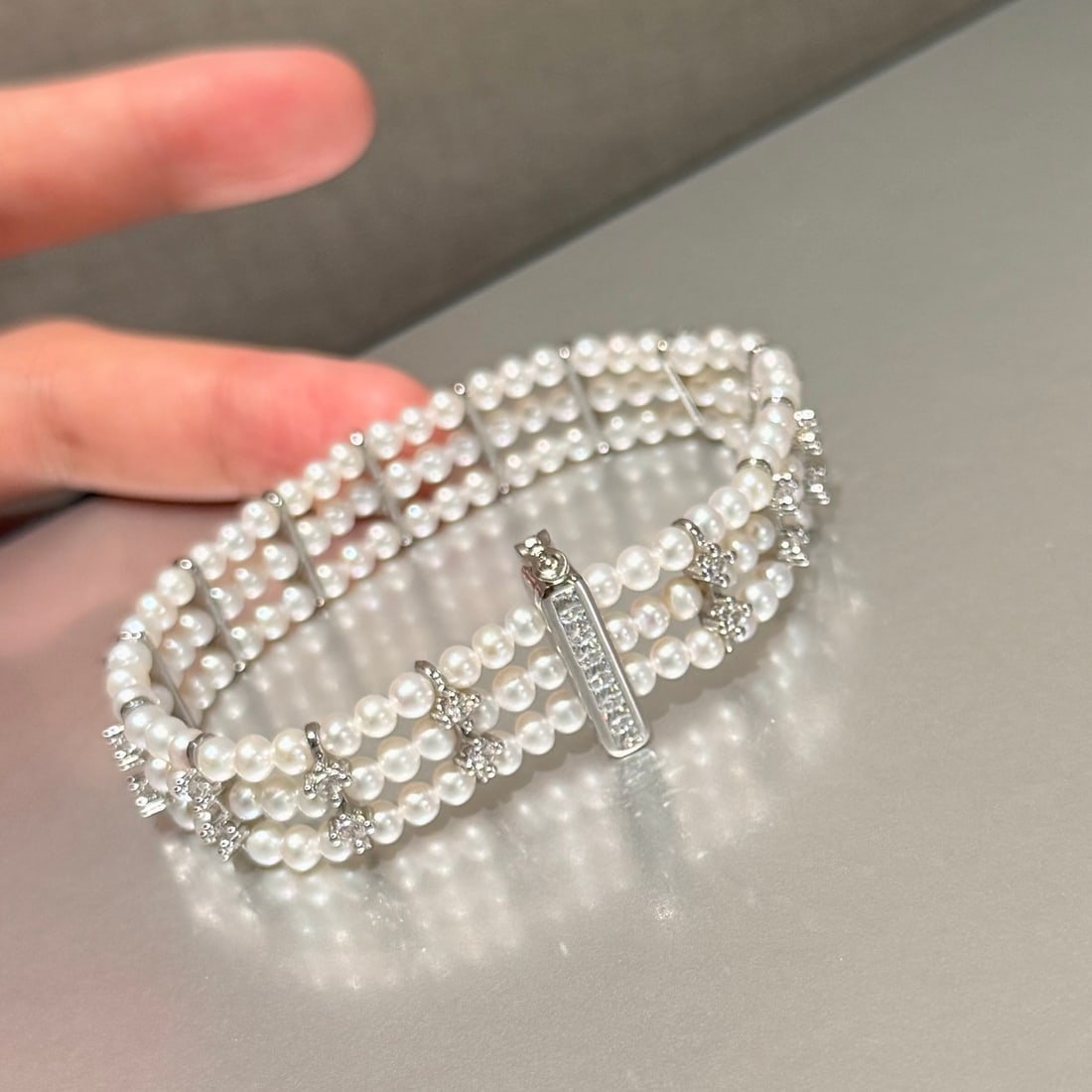 Freshwater pearl bracelet - 2