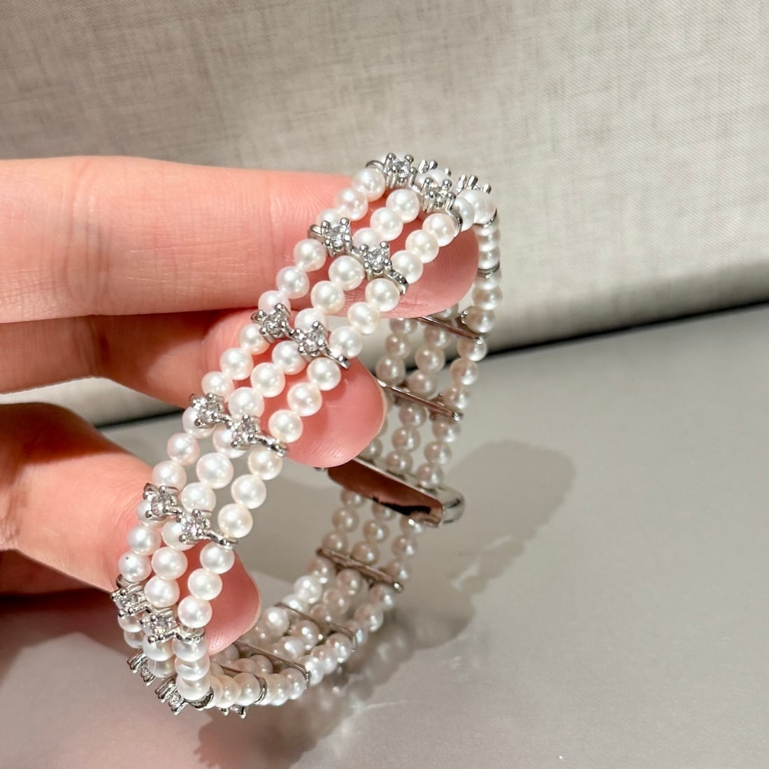 Freshwater pearl bracelet - 3