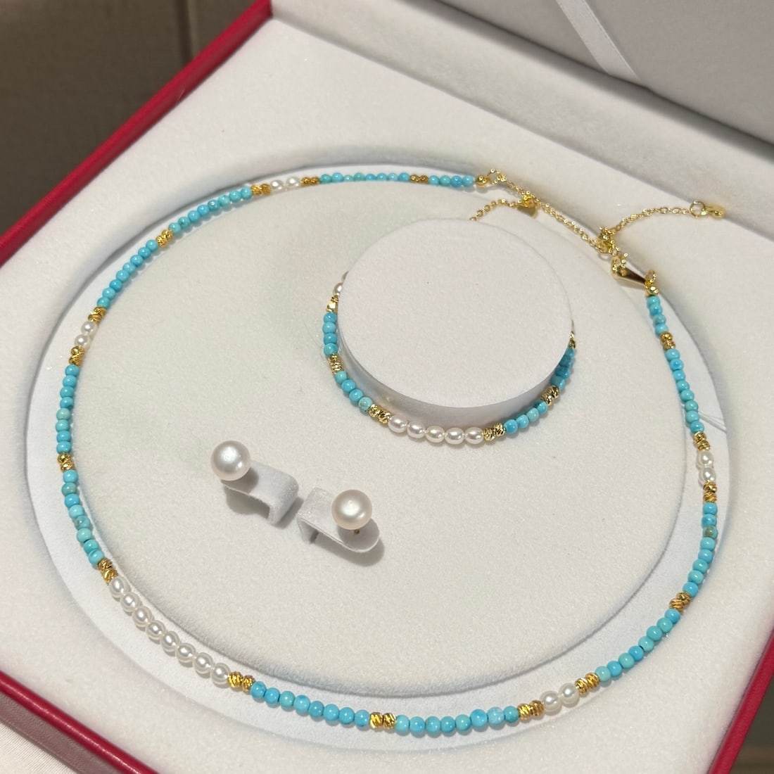 Natural Freshwater Pearl Set - 2