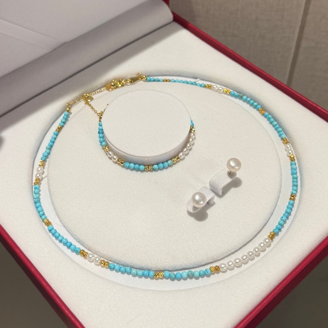 Natural Freshwater Pearl Set - 3