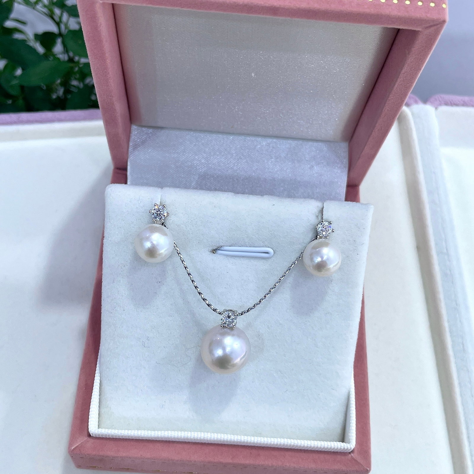 925 Silver Freshwater Pearl Set - 3