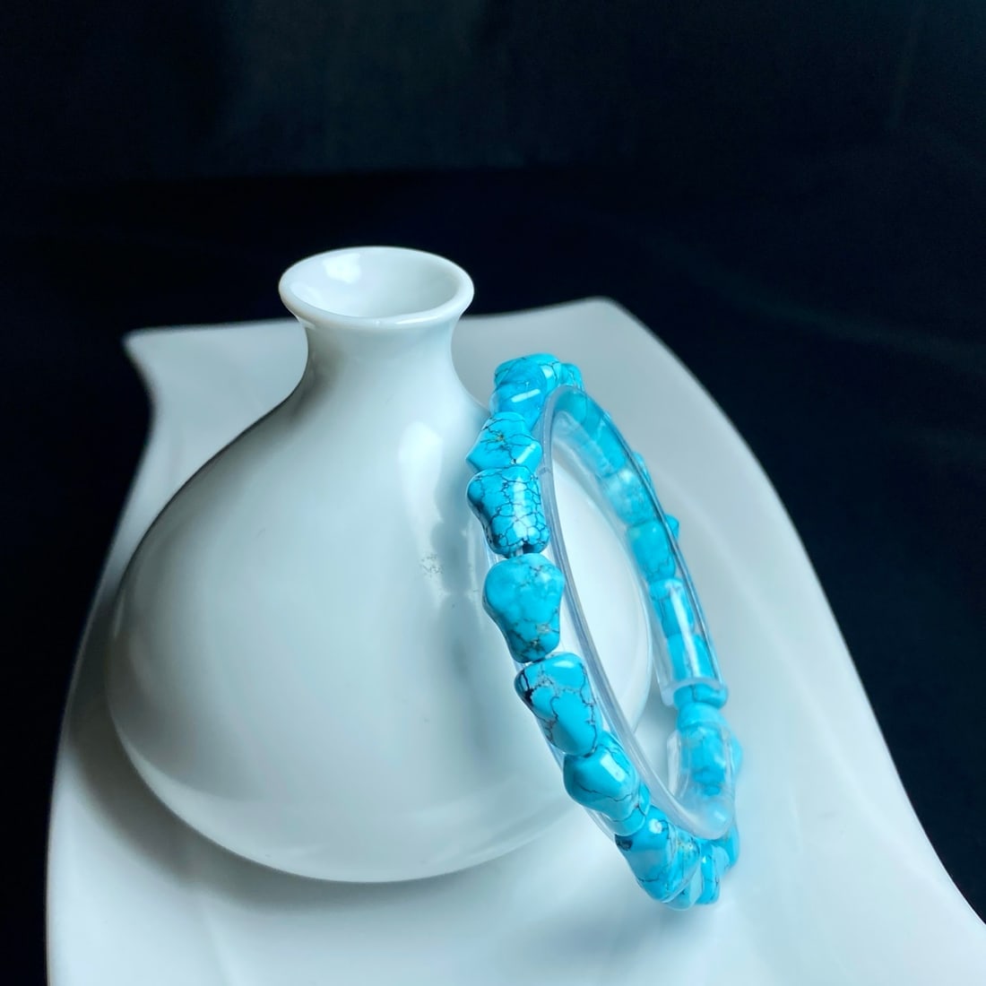 Natural Turquoise Bracelet - 3