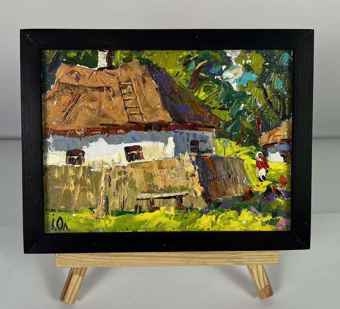 Oil painting Summer in the Village Oleksiy Ivanyuk: Title: Oil painting Summer in the Village Oleksiy Ivanyuk Description: NoAAA6195*** ABOUT THIS PAINTING **** TITLE: "Summer in the Village"* ARTISTS: Oleksiy Ivanyuk* SIZE: 15x20 cm/5.90x7.87 inches'*