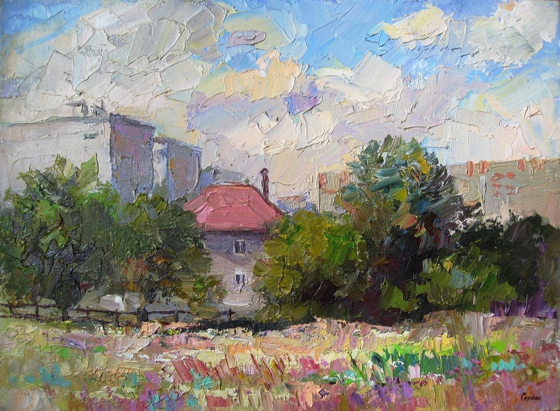 Oil painting Paradise Serdyuk Boris Petrovich (1 of 6)