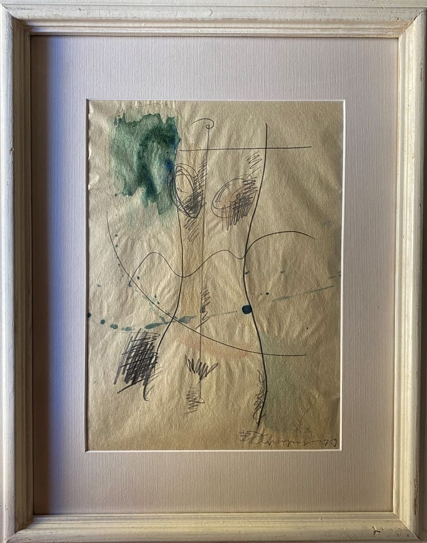 Watercolor painting Portrait of a naked girl Valentin Dmytrovych Khrushch: Title: Watercolor painting Portrait of a naked girl Valentin Dmytrovych Khrushch Description: Verne 343*** ABOUT THIS PAINTING **** TITLE: "Portrait of a naked girl"* ARTISTS: Valentin Dmytrovych Khru