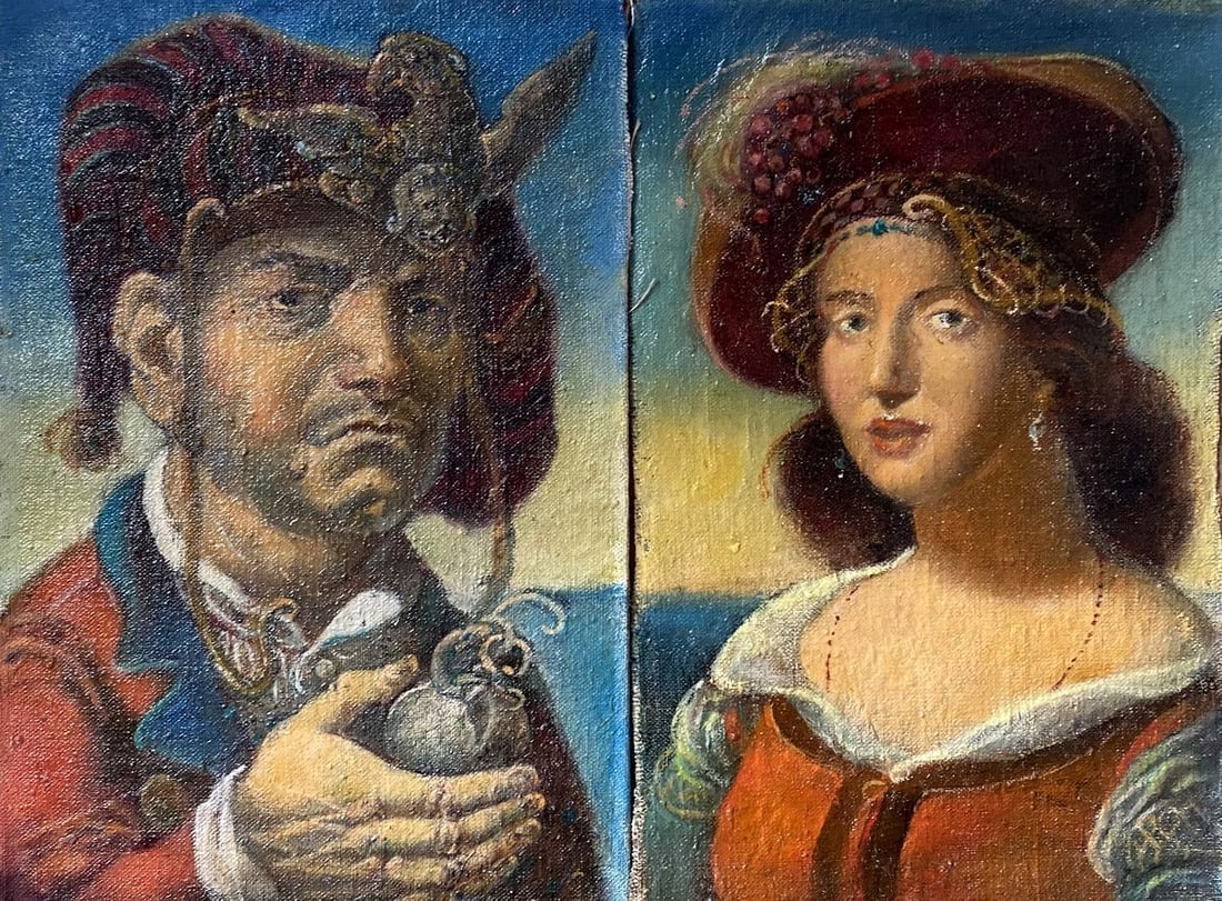 Oil painting Sentence Litvinov Oleg Arkad'yevich (1 of 10)