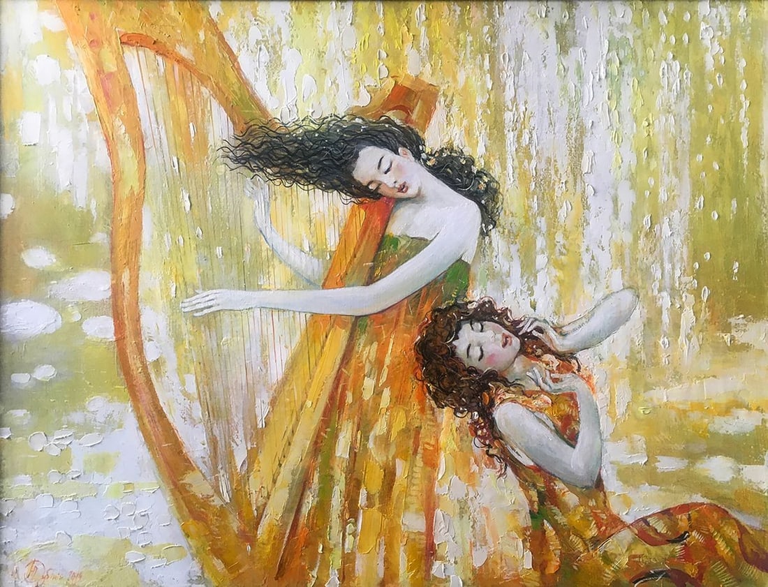 Oil painting Duo Titinin Yurii (1 of 1)