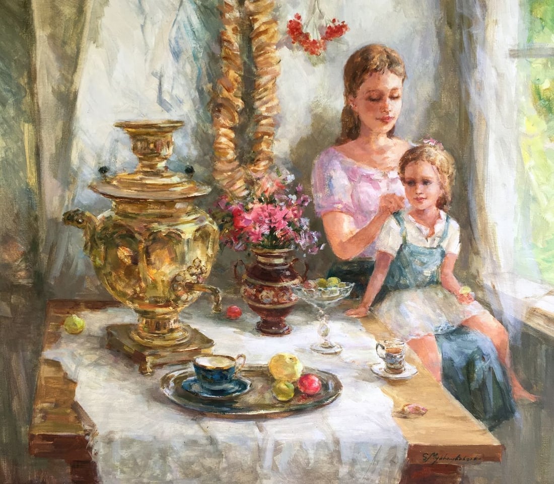 Oil painting Idylls Mikhaylichenko Sergey (1 of 9)