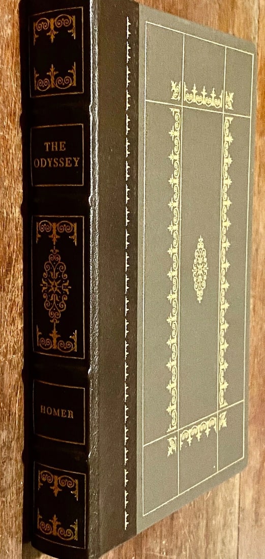 The Odyssey, Homer (Franklin Library, 1979) 1st Edition, 1st Printing. As New! - 4