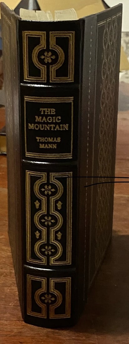 The Magic Mountain The Franklin Library 1981 New Condition Leather Unread Gilt - 5