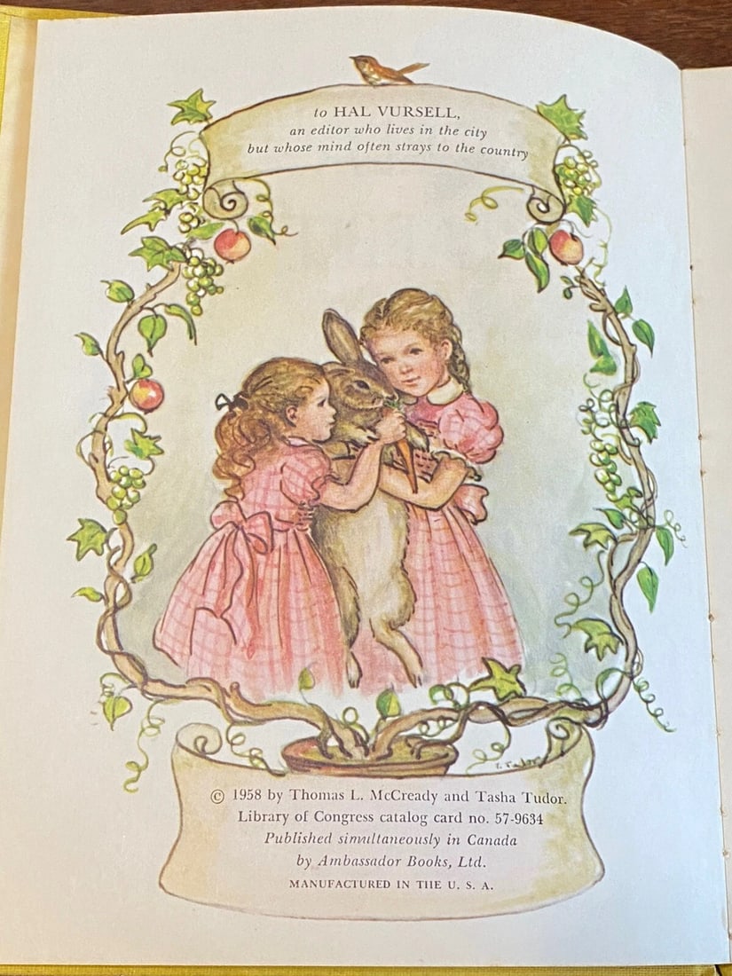 T L McCready, Jr. INCREASE RABBIT 1st Edition 1958 HC Illustrations Tasha Tudor - 3