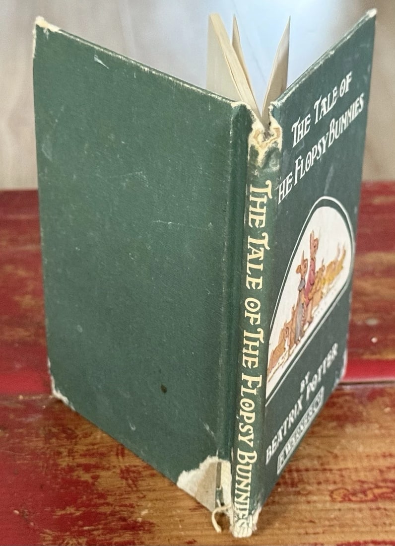 The Tale of the Flopsy Bunnies BEATRIX POTTER HC 1937 2nd Printing - 9