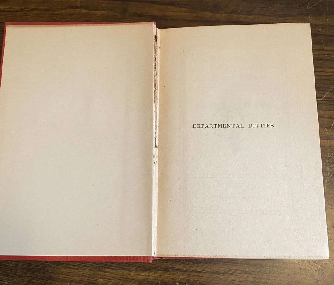 Departmental Ditties & Barrack Room Ballads Rudyard Kipling 1912 Authorized Ed. - 8