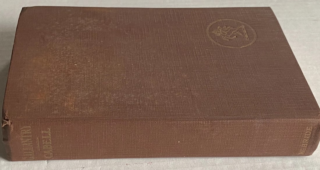 GALLANTRY by James Branch Cabell 1924 2nd Ed. Robert McBride HC VGood - 5