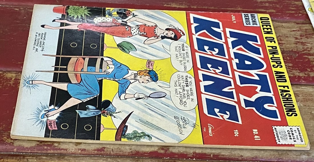 Katy Keene #41 Archie Comics Very Good Boarded Silver Age - 3