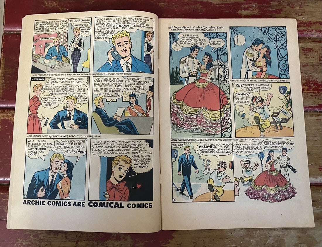 Katy Keene #41 Archie Comics Very Good Boarded Silver Age - 7