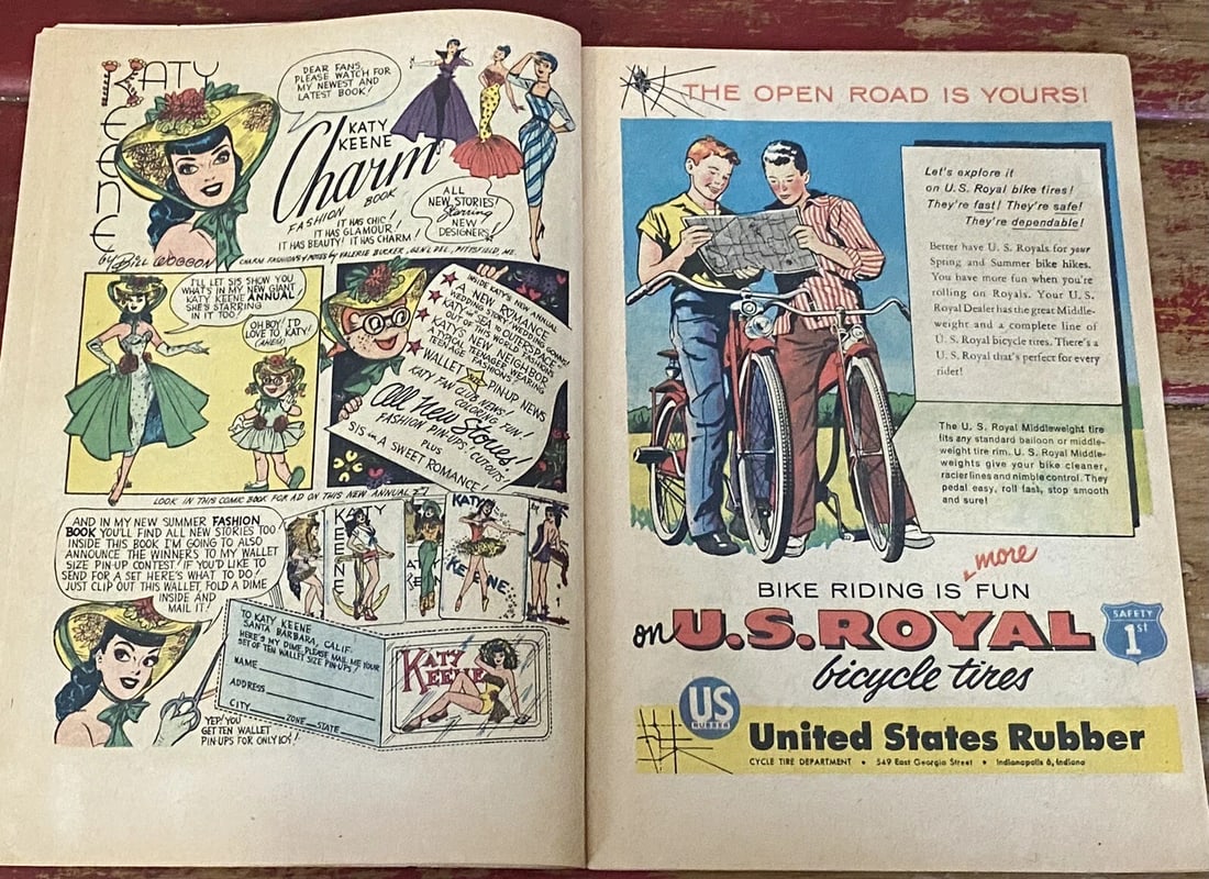 Katy Keene #41 Archie Comics Very Good Boarded Silver Age - 9