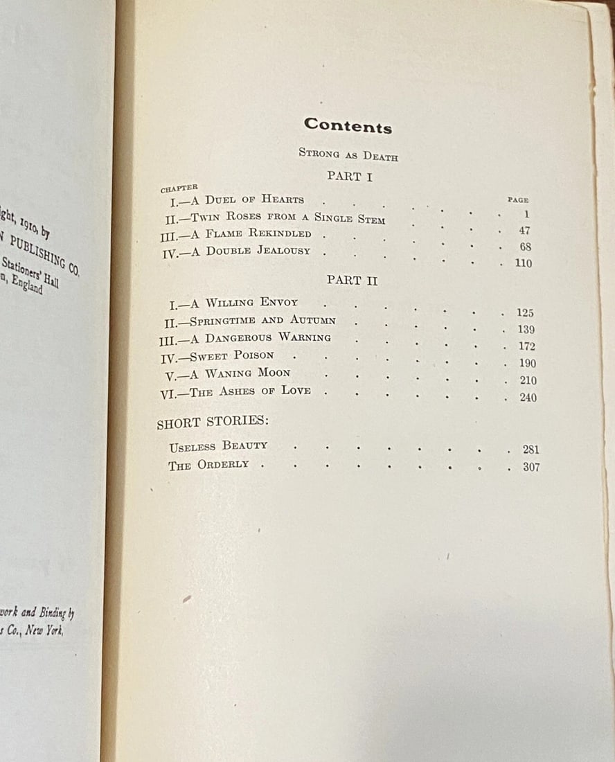 Guy De Maupassant Strong as Death, Mme.Tellier Ltd. Ed #173 Vol. II 1910 Pearson - 9