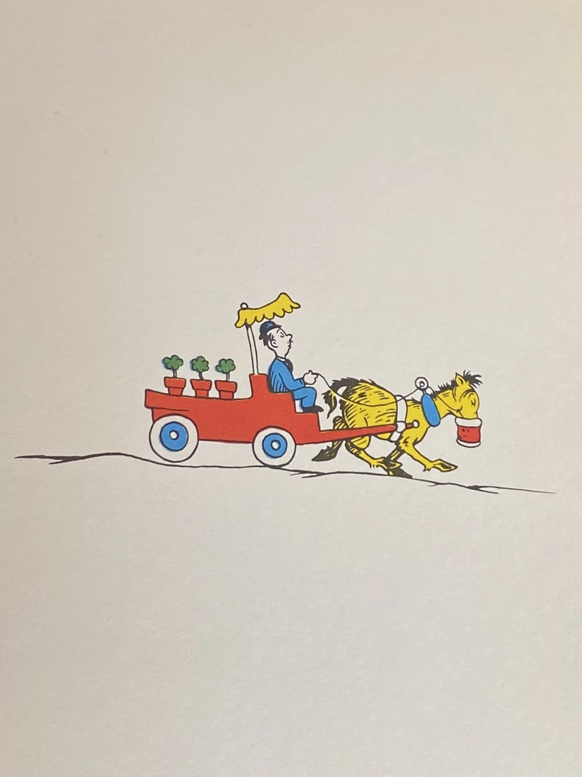 And To Think That I Saw It On Mulberry Street Dr. Seuss Book Club Later Print - 10