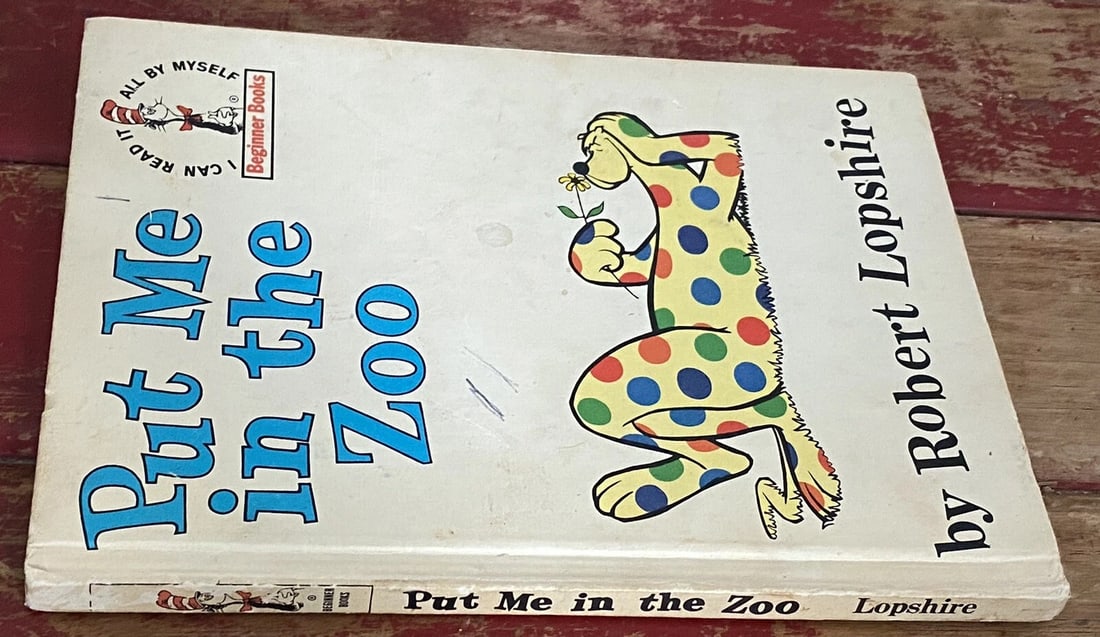 PUT ME IN THE ZOO Robert Lopshire 1960 1st Book Club Edition Early Print VGood - 4