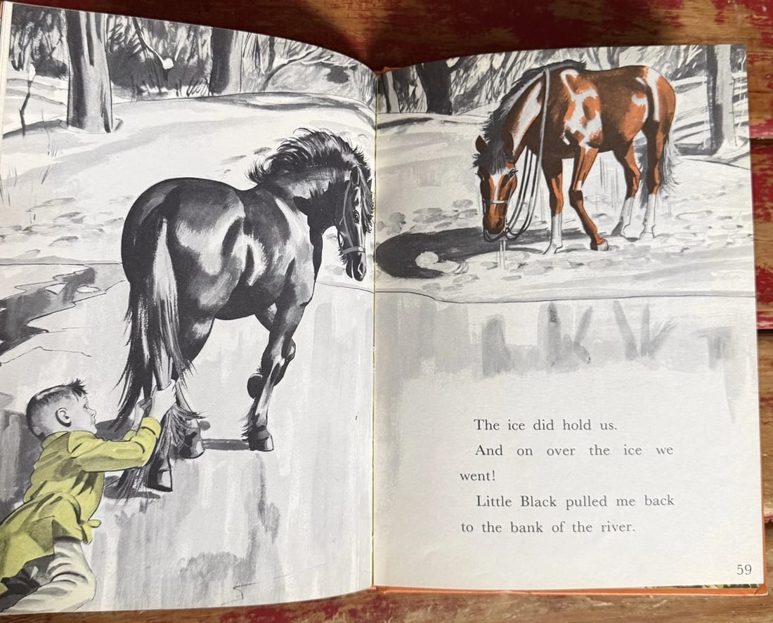 Dr Seuss -Little Black, A Pony By Walter Farley 1st Ed/1st Print 1961 BC Ed EXC - 10