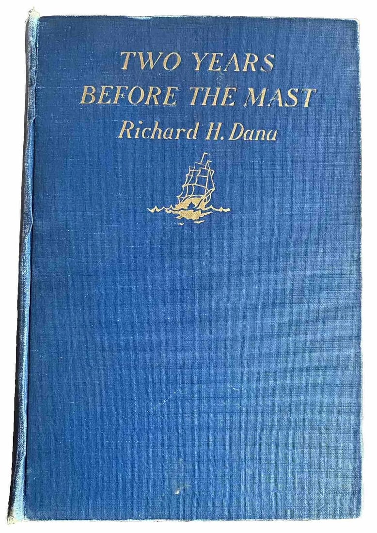 TWO YEARS BEFORE THE MAST Richard H Dana 1907 COLOR ILLUSTRATIONS HC RARECrowell (1 of 14)
