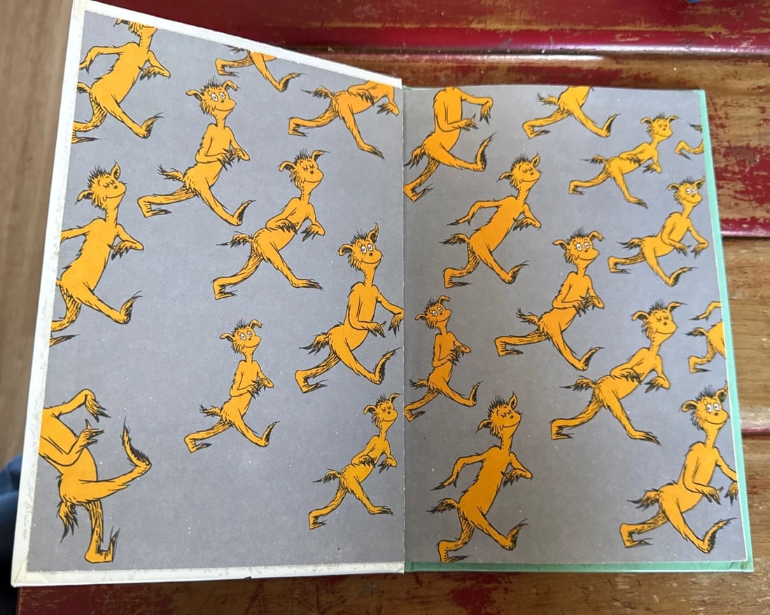 THE FOOT BOOK DR. SEUSS 1968 Grolier Book Club 1ST EDITION 1ST PRINT Very Good - 7