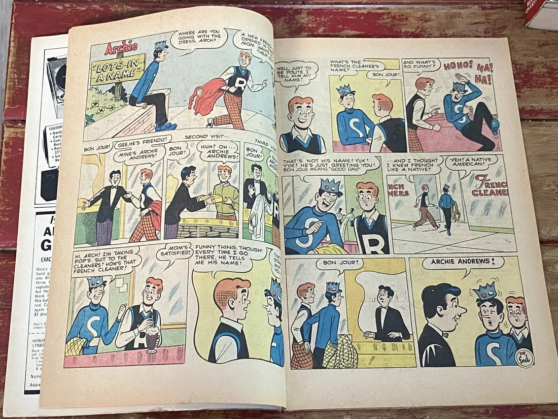 Archie #104 1959 Boarded VF 8.0 Excellent Book! Silver Age - 9