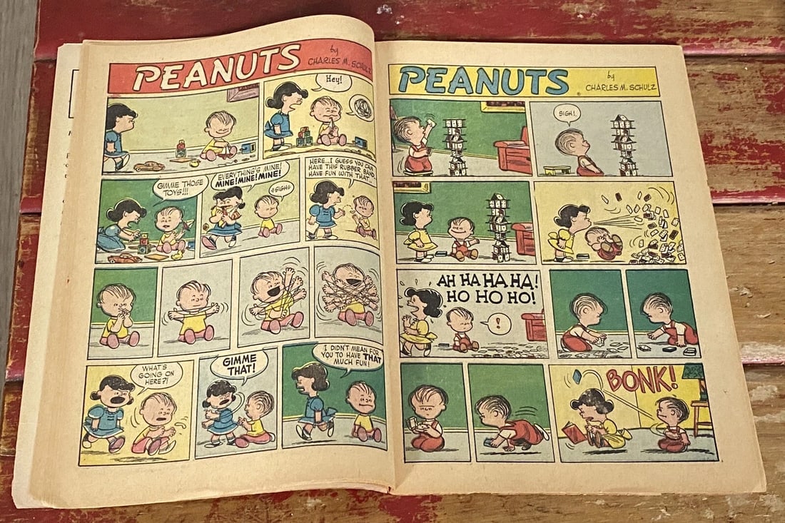 Tip Top Comics #205 1956 Nancy/Peanuts Charles Schultz VG+Boarded Silver Age - 8