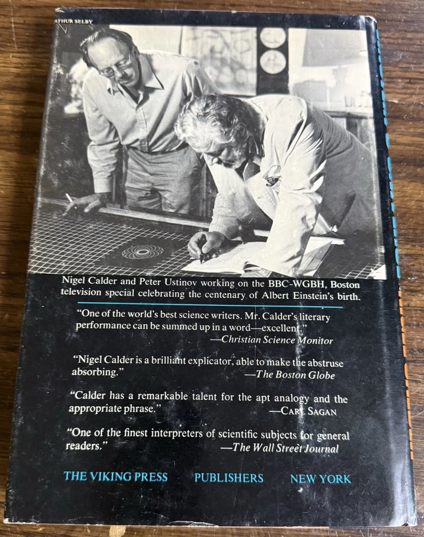 Nigel Calder EINSTEIN'S UNIVERSE 1st Edition 1st Printing 1979 Illustrated VGood - 8